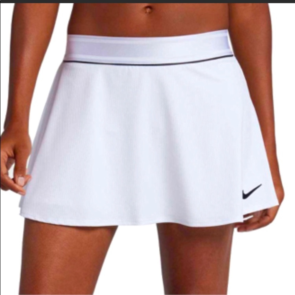 White Nike skit with attached shorts!